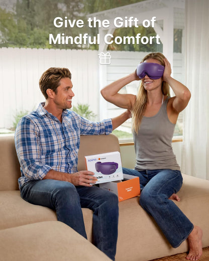 RENPHO Eyeris 1 Eye Massager with Heat, Heated Massage Eye Mask