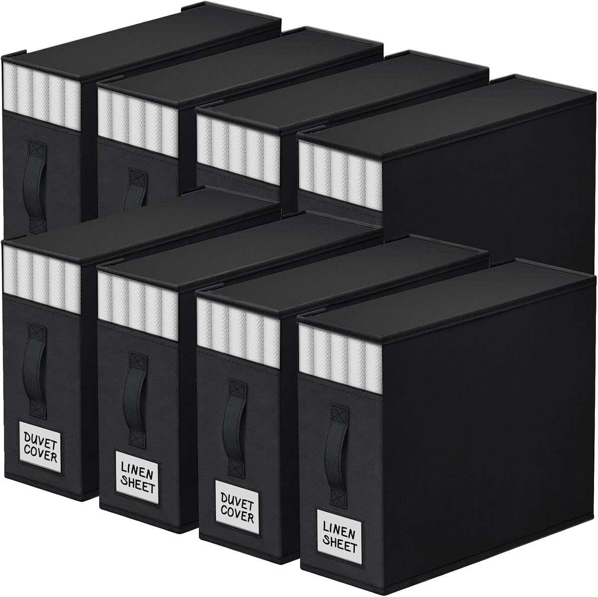 StorageTastic Bed Sheet Closet Organizers and Storage Under Bed Storage