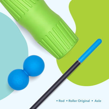 RAD Point Release Kit / 5-in-1 Massage Tool Kit with Block, Massage Balls and Peanut Roller for Self Massage, Mobility and Recovery