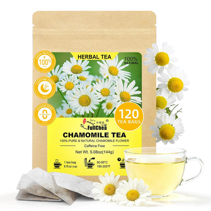 FullChea - Hibiscus Tea Bags, 50 Teabags, 2g/bag - Premium Hibiscus Flower Tea Bag - Cultivated From Nigeria - Non-GMO - Caffeine-free - Rich in Antioxidants & Support Digestion