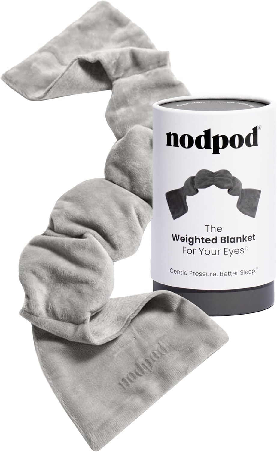 Nodpod Gentle Pressure Sleep Mask | Patented Light Blocking Design for Sleeping, Traveling & Relaxation - Sage