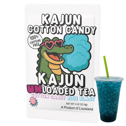 Kajun Loaded Tea Packets – Caffeine Free UNLoaded Tea Variety 6 Pack Bundle