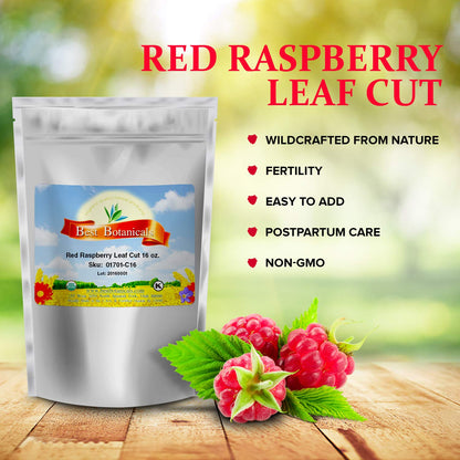 Best Botanicals Red Raspberry Leaf Cut 16 oz.