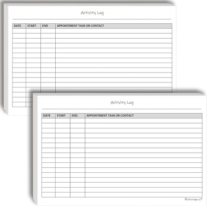 Life Charge Weekly Planner Notepad for Work & Home, Weekly To Do List Pad with Daily Checklist, Priority & Notes, 60 Pages, 8.5 x 11 Letter, Landscape