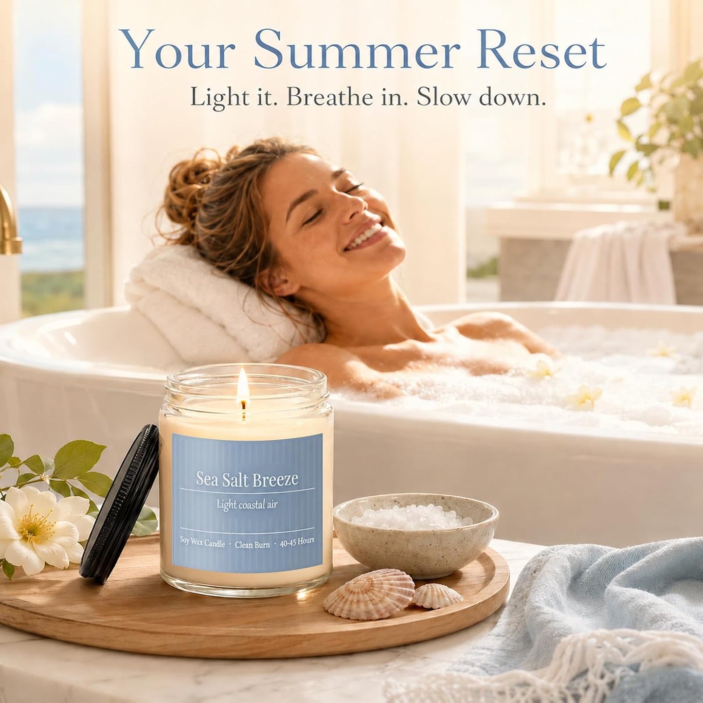 Scented Candles Gift Set, Long Lasting 6 Pack Aromatherapy Candles for Home, 42 oz 300 Hour Burn, Lavender Jasmine Vanilla Sage Sandalwood Rose Eucalyptus Mint, Gifts for Women