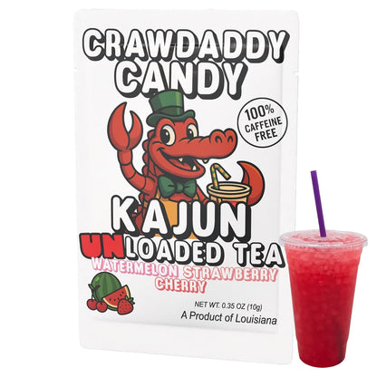Kajun Loaded Tea Packets – Caffeine Free UNLoaded Tea Variety 6 Pack Bundle