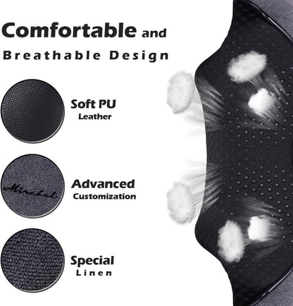 Shiatsu Neck Back and Shoulder Massager with Heat for Pain Relief Deep Tissue, Christmas Women Men Gifts for Mom Dad, Wife Husband, Him Her, Fathers Day, Mothers Day, Birthdays Gift (NOT Cordless)