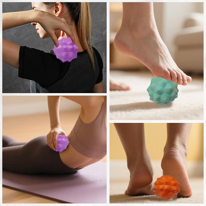 Foot Massage Ball Myofascial Release, Pain Relieve from Plantar Fasciitis, Massage Tool for Tight Muscles and Sore Feet, Restore Foot Massage Roller