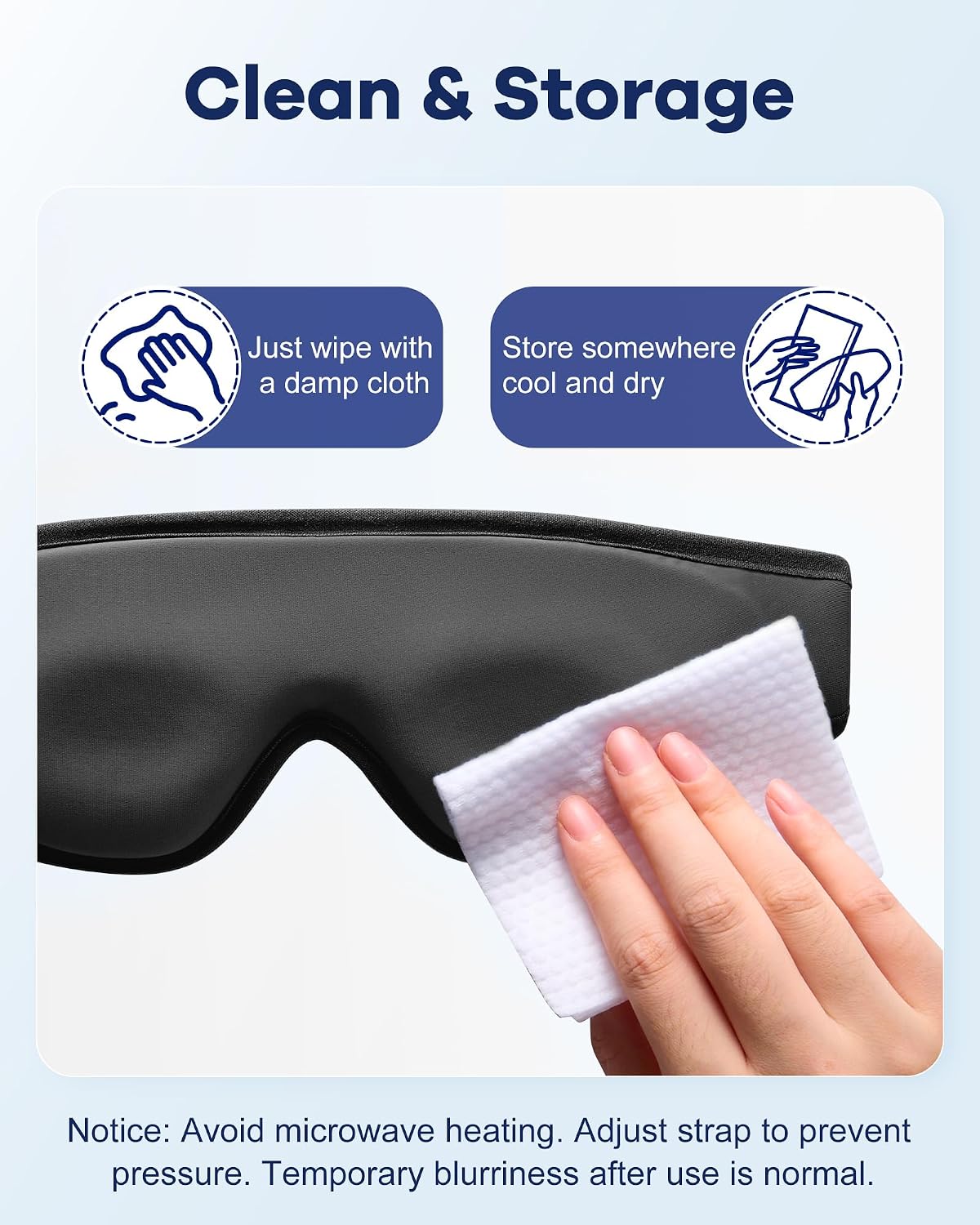 Cooling Gel Eye Mask for Puffy Eyes, Larger Full-Eye Cold Compress for Swelling, Ice-Cold Gel Therapy, Forehead & Upper Cheek Cooling Relief, Reusable Ice Pack for Eyes, FSA Eligible HSA, Black