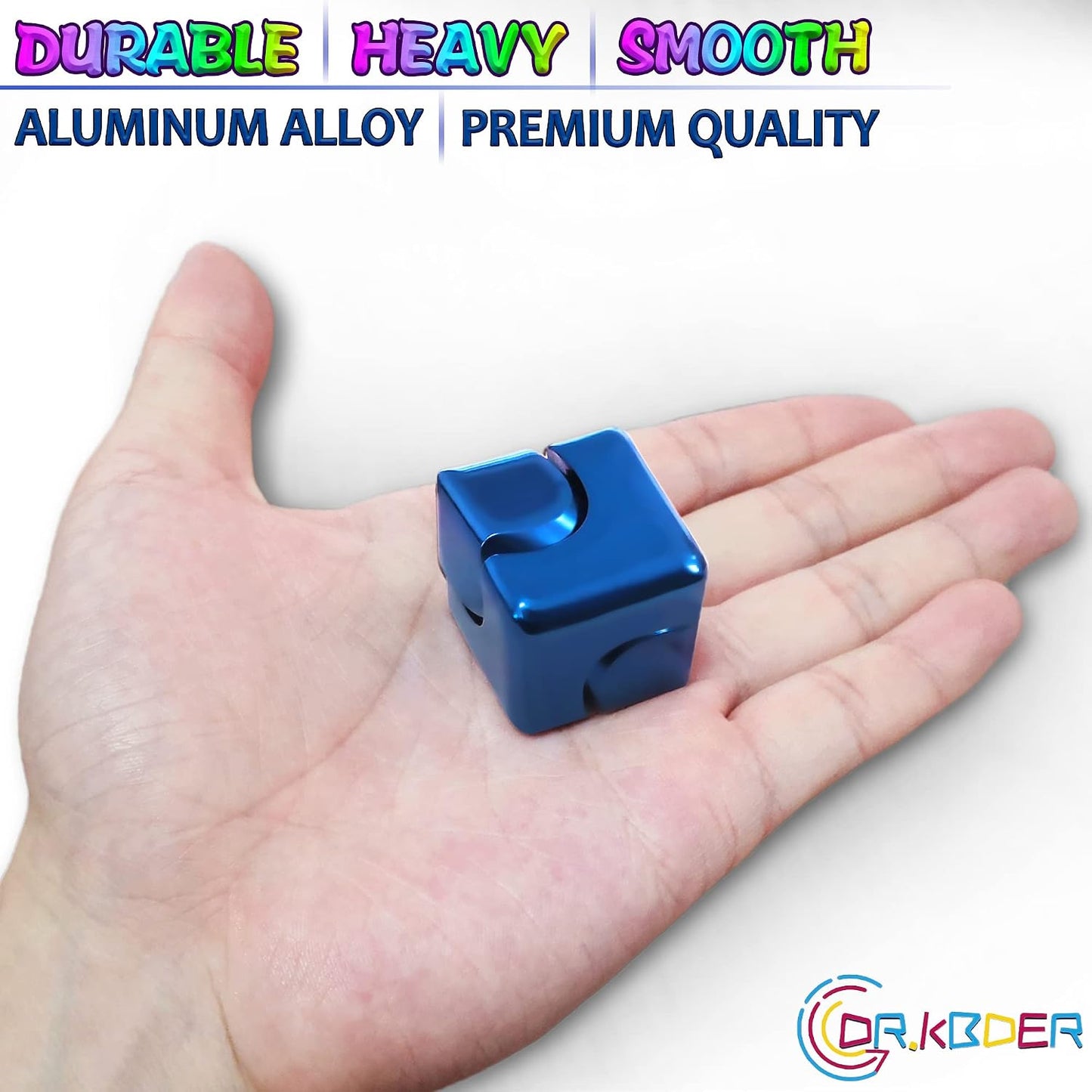 Fidget Spinner Toys Cube Adults Metal Fidgets Cool Stuff Desk Gadgets Office Toy for Teen Boy Small Anxiety Figette Sensory Toy ADHD Tool Fingears Figet Stress Gifts Easter Basket Stuffers Teen Boys