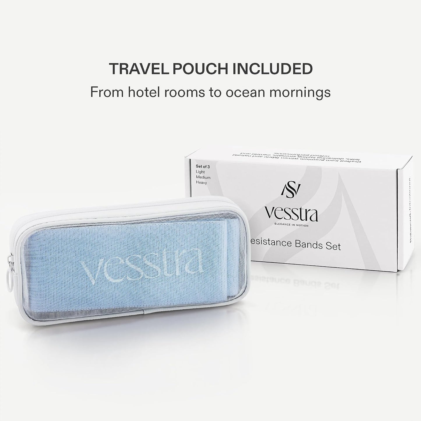 Premium Loop Resistance Bands Set - Non Slip Fabric Booty Bands for Glutes & Legs (Light, Medium, Heavy) | Hip Bands for Pilates, Strength Training & Home Workouts