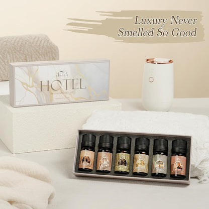 Auelife Men Essential Oils Set for Diffusers for Home, 6x10ml Scented Oil