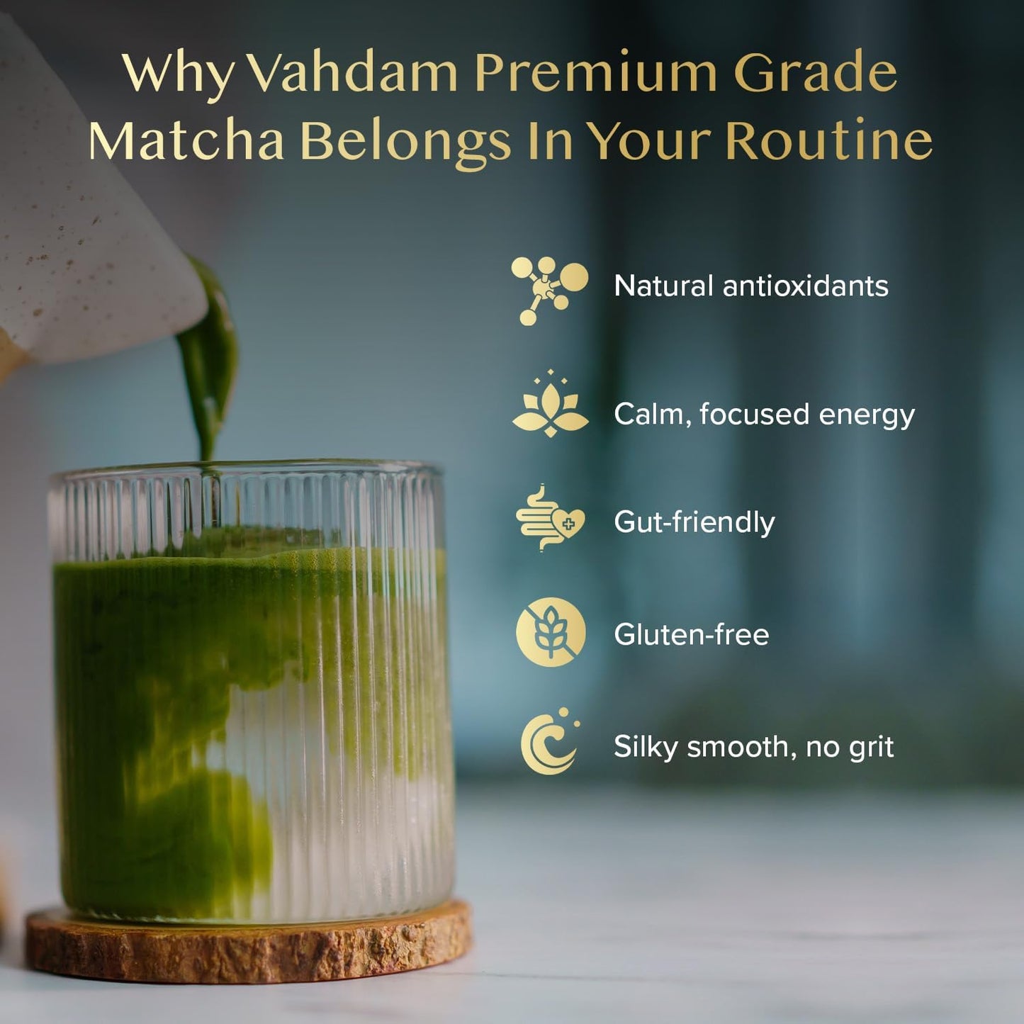 VAHDAM, Turmeric Ginger Herbal Tea (50+ Cups, 3.53oz) Caffeine Free | 100% Pure Herbal Blend - Savory & Spicy | Vacuum Sealed | Direct from Source