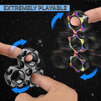 5PC Fidget Toys Adults Set Fidgets for Classroom Must Have Autism Sensory Pack Figette Cube ADHD Special Treasure Prize Tool Stress Relief Desk Cool Gadget for Kid Easter Basket Stuffers for Teen Boys