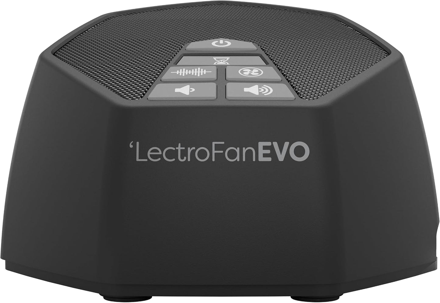 Adaptive Sound Technologies LectroFan EVO - Non-Looping Sound Machine for Sleep - Soothing Noise - Convenient Sleep Timer - Lightweight Build - USB-Powered - White