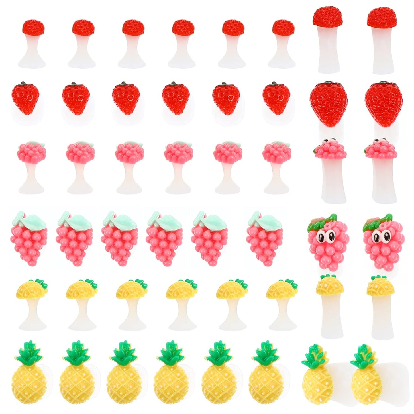 Uonlytech Nail Art 32pcs Silicone Toe Separators Flower Toe Separator Toe Nail Separators Toes Dividers Pedicures Nail Art Tools Pedicure Spacers for Nail Salon Toes Dividers