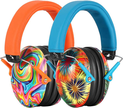 PROHEAR 032 Kids Ear Protection – Ear Muffs for Noise Reduction, 25NRR Noise Cancelling Headphones for Kids,Toddlers, Autism, Sensory Use, Hearing Protection – Orange