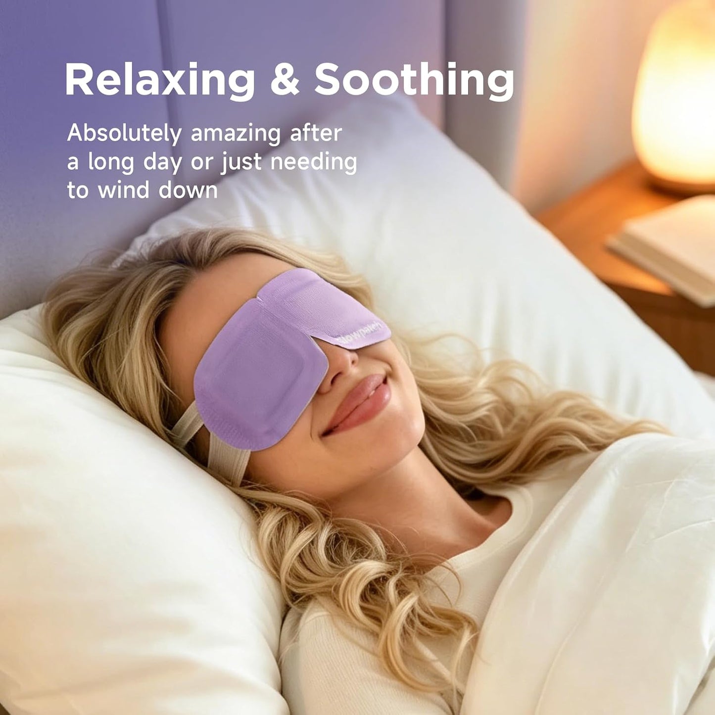 16 Pack Steam Eye Masks for Dry Eyes, Self Heating Warm Compress for Eyes Fatigue & Puffiness Relief, Disposable Heated Eye Mask for Spa & Travel, Gift for Women and Men - Unscented