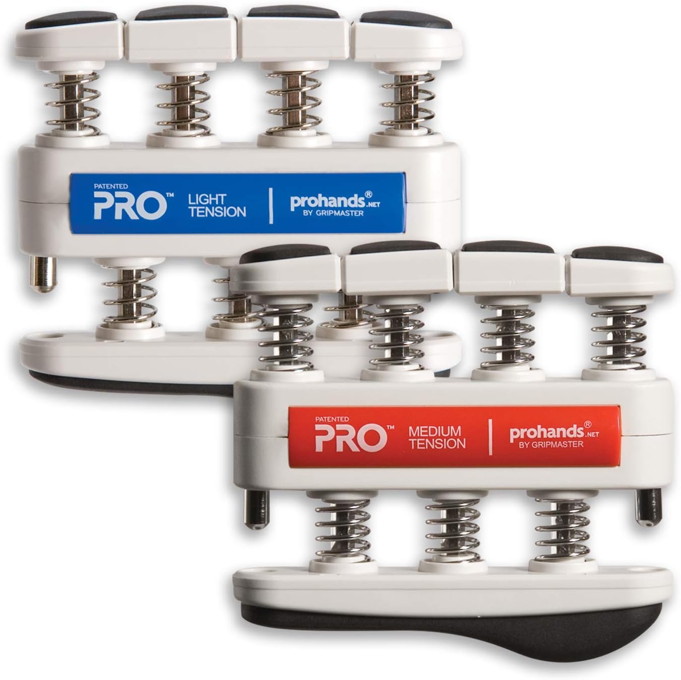 Prohands PRO Hand Exerciser, Finger Exerciser (Hand Grip Strengthener), Spring-Loaded, Finger-Piston System, Isolate and Exercise Each Finger