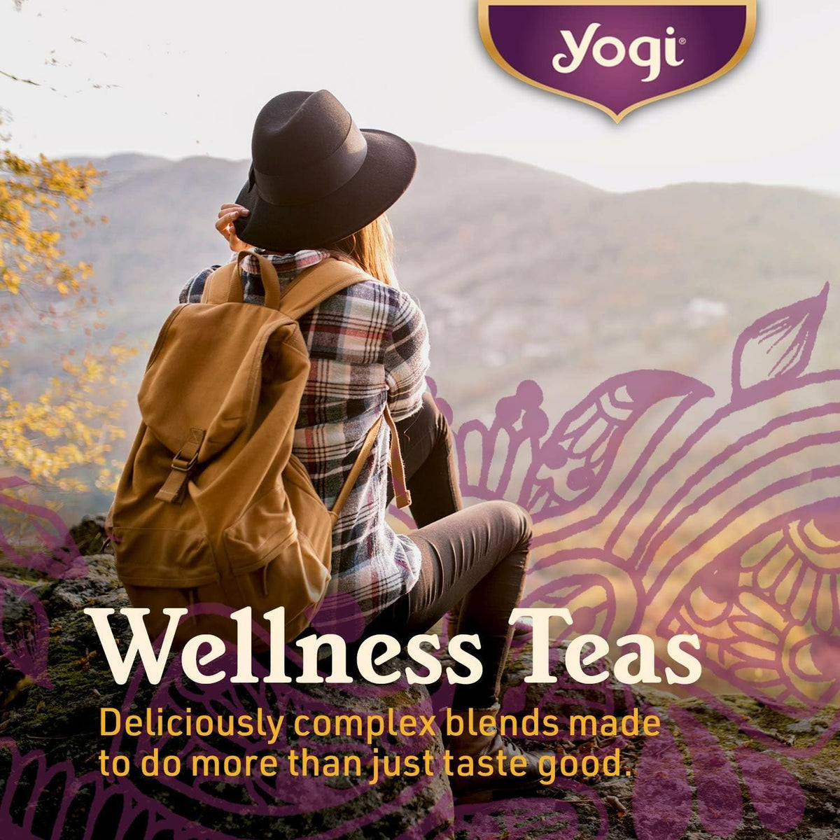 Yogi Pure Green Tea, 16 Tea Bags (6 Pack)