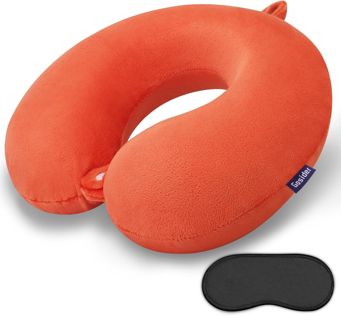 Neck Pillows for Sleeping Travel Pink Travel Pillow Comfortable U Shape Memory Foam Pillows Neck and Head Support Portable Travel Neck Pillow Suitable for Planes, Trains, Self-Driving Cars