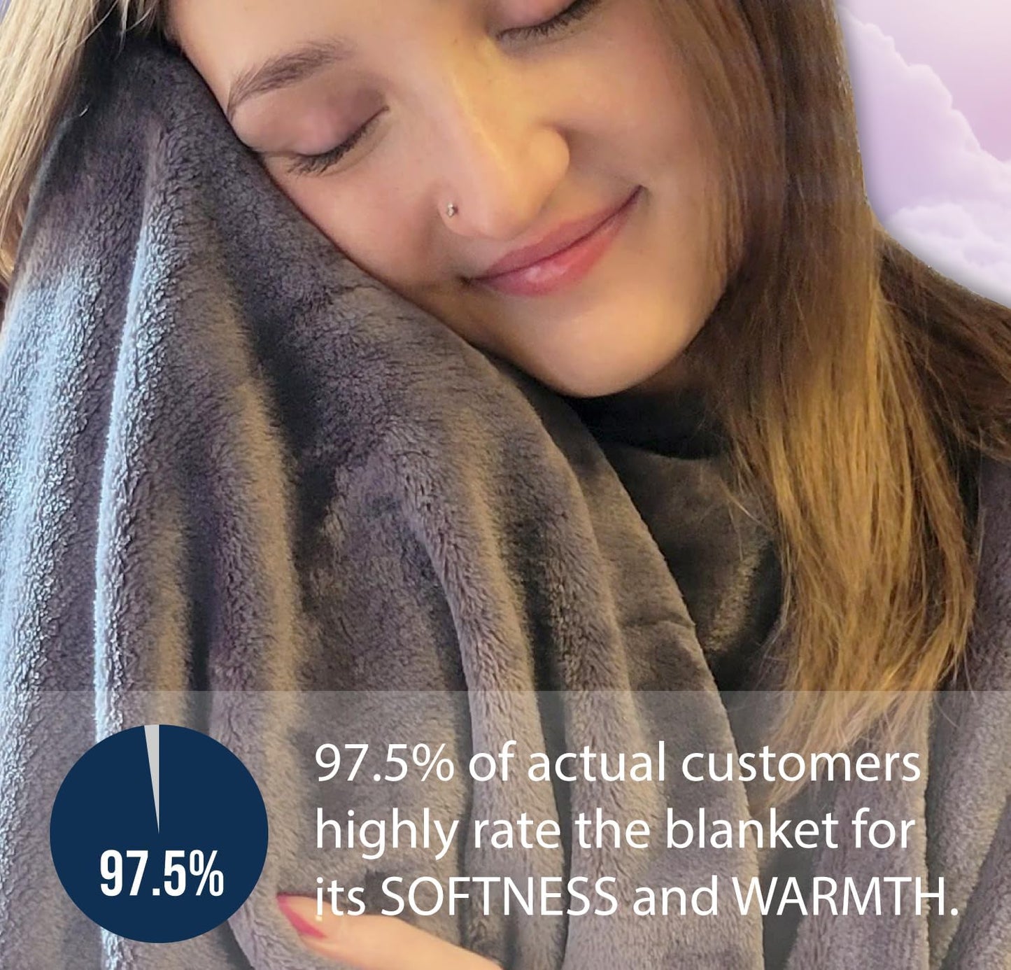 SMART TRAVEL Travel Products Cozy Warm Compact Travel Blanket Travel Blanket Airplane Compact with Bag Travel Essentials for Airplane Long Flight Essential for Woman,Men,Kids