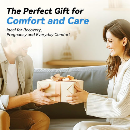 UJPFEO Knee Pillow for Side Sleepers,Leg Pillows for Sciatica,Knees,Hips,Joints Between Legs,Back Pain Relief When Side Sleeping Spine Alignment Support for Knee Surgery Recovery