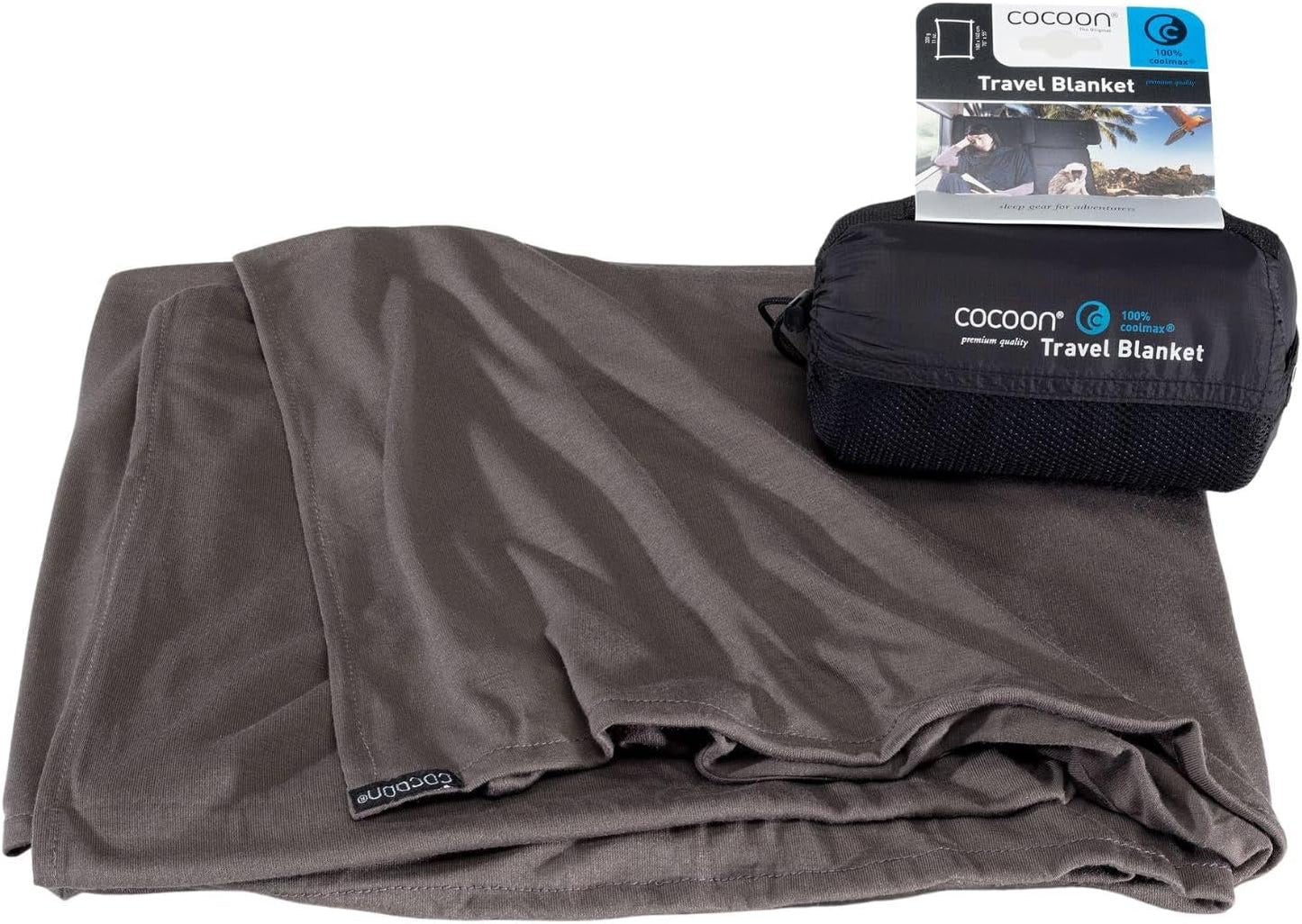 COCOON Coolmax Travel Blanket - Black