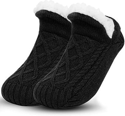 Unisex Fluffy Fuzzy Warm Slipper Socks for Men Women, Thick Fleece Lined Non-Slip Socks Indoor Floor