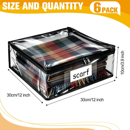Plastic Storage Bags with Easy-Glide Zipper, Durable Clear Vinyl Zippered Storage Bags for Clothes Sweaters Comforters Blankets Sheets Bedding (15.7 x 13.8 x 3.9 Inch, Transparent White)