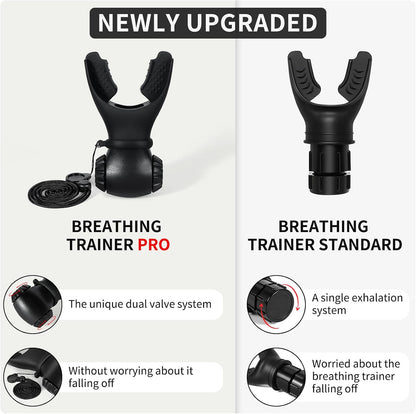 Breathing Trainer for Portable Lung Trainer, Breathing Resistance Trainer for Daily Fitness Training, Breathing Trainer for Lungs Different Fitness Needs & Easy to Clean.