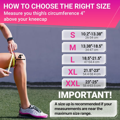 DR. BRACE ELITE Knee Brace with Side Stabilizers & Patella Gel Pads for Maximum Knee Pain Support and fast recovery for men and women-Please Check How To Size Video (Mercury, Medium)