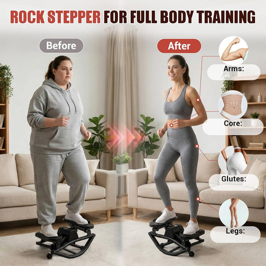 Rock Stepper Side to Side, 300 LBS Capacity, Side Stepper Exercise at Home