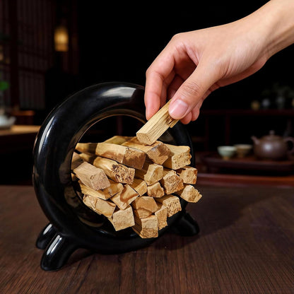 Wooden Palo Santo Holder-Incense Storage Ideal for Palo Santo Sticks& Sage