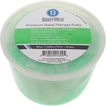 BodyMed Premium Hand Therapy Putty, Yellow, 6 Oz., Soft, Strengthening Therapy Putty for Physical Rehabilitation