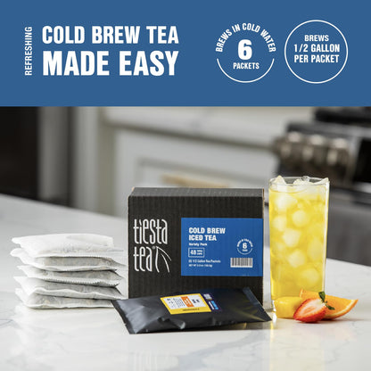 Tiesta Tea - 8 Herbal & Rooibos Sampler Dry Flight Set, Loose Leaf, No Caffeine, Makes Hot and Iced, Assorted Tea Sets with Herbal, Chai, Fruit Blends & More, 8 Resealable Sample Pouches
