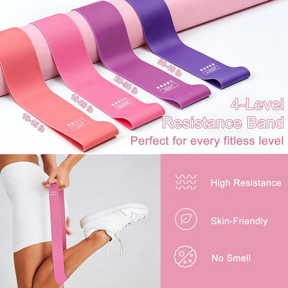 Pilates Kit for Home Workout: Pilates Ring and Ball Set for Women with Resistant Loops, Stretch Band & Storage Bag - Essentials Pilates Accessories Kit for Beginners Full Body Workouts