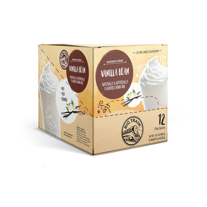 Big Train Spiced Chai Tea Latte Beverage Mix, 2.9 oz Packets (Pack of 12)