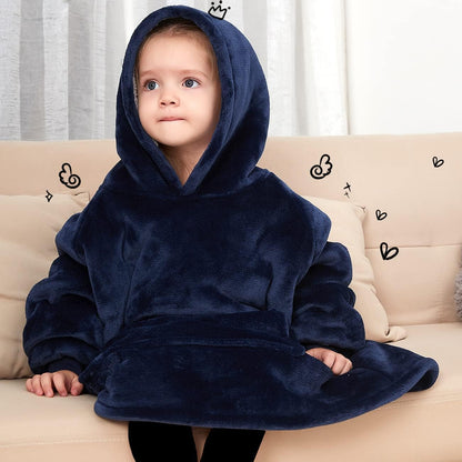 KFUBUO Wearable Blanket Hoodie for Adults Sherpa All Patterns Cat Oversized Sweatshirt Blanket with Pockets for Women