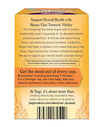 Yogi Tea Lemon Ginger Tea Bags, 16 ct