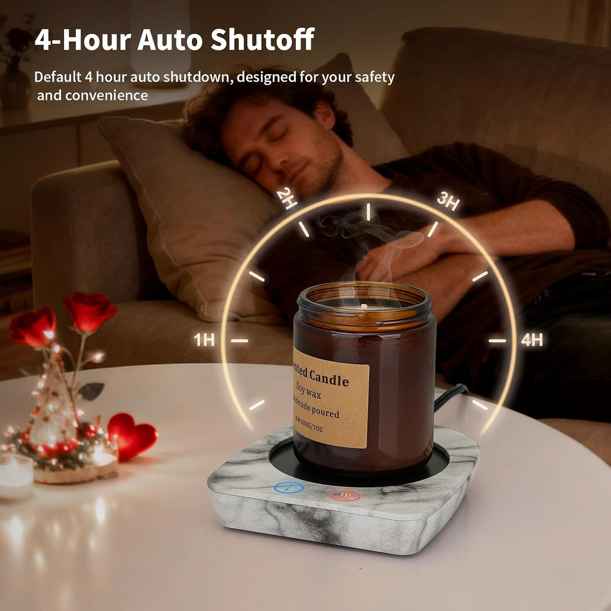 VOBAGA Mug Warmer& Coffee Mug Warmer for Office Desk