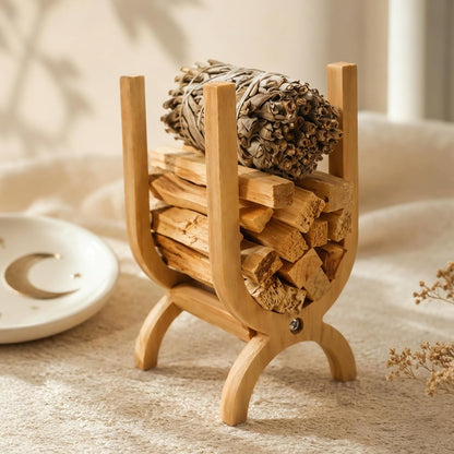 Wooden Palo Santo Holder-Incense Storage Ideal for Palo Santo Sticks& Sage