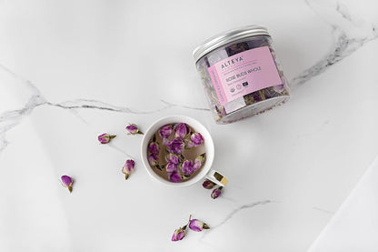 Alteya Organics Rose Bud Tea USDA Certified Organic Herbal Tea