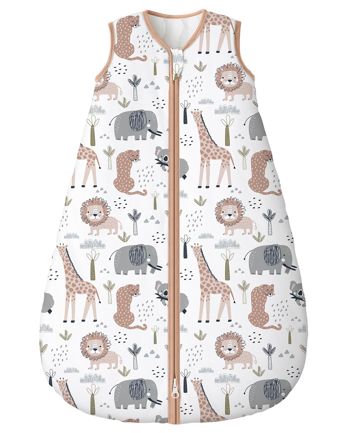 Yoofoss Baby Sleep Sack Baby Wearable Blanket 100% Cotton 2-Way Zipper Toddler Sleeping Sack