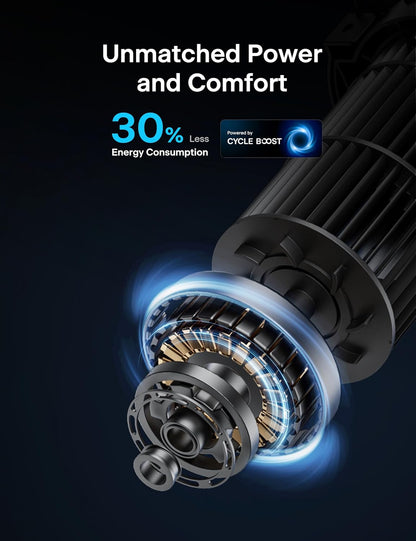 PELONIS 40 inch Bladeless Tower Fan for Bedroom, Standing Fan with Remote Control, 26ft/s, 90° Oscillation, 3 Speed Settings, 27dB, 3 Modes, 15-Hour Timer, LED Display, Fan that Blows Cold Air, White