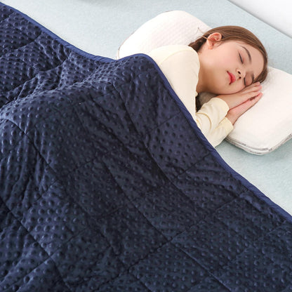 Sivio Weighted Lap Blanket, Weighted Blankets,Soft and Cozy Cooling Heavy Blanket, Calm and Nap, School and Home,2lbs 20 x 30inches, Grey