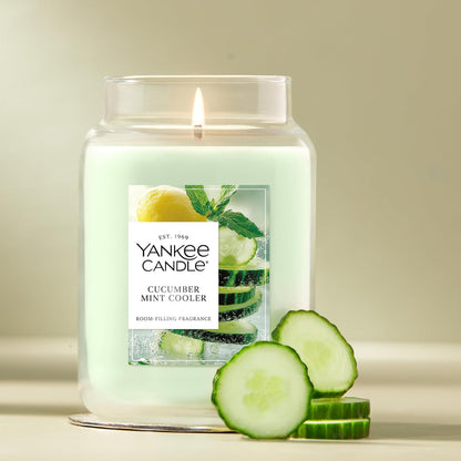 Yankee Candle Sage & Citrus Scented Candle, 22oz Large Jar