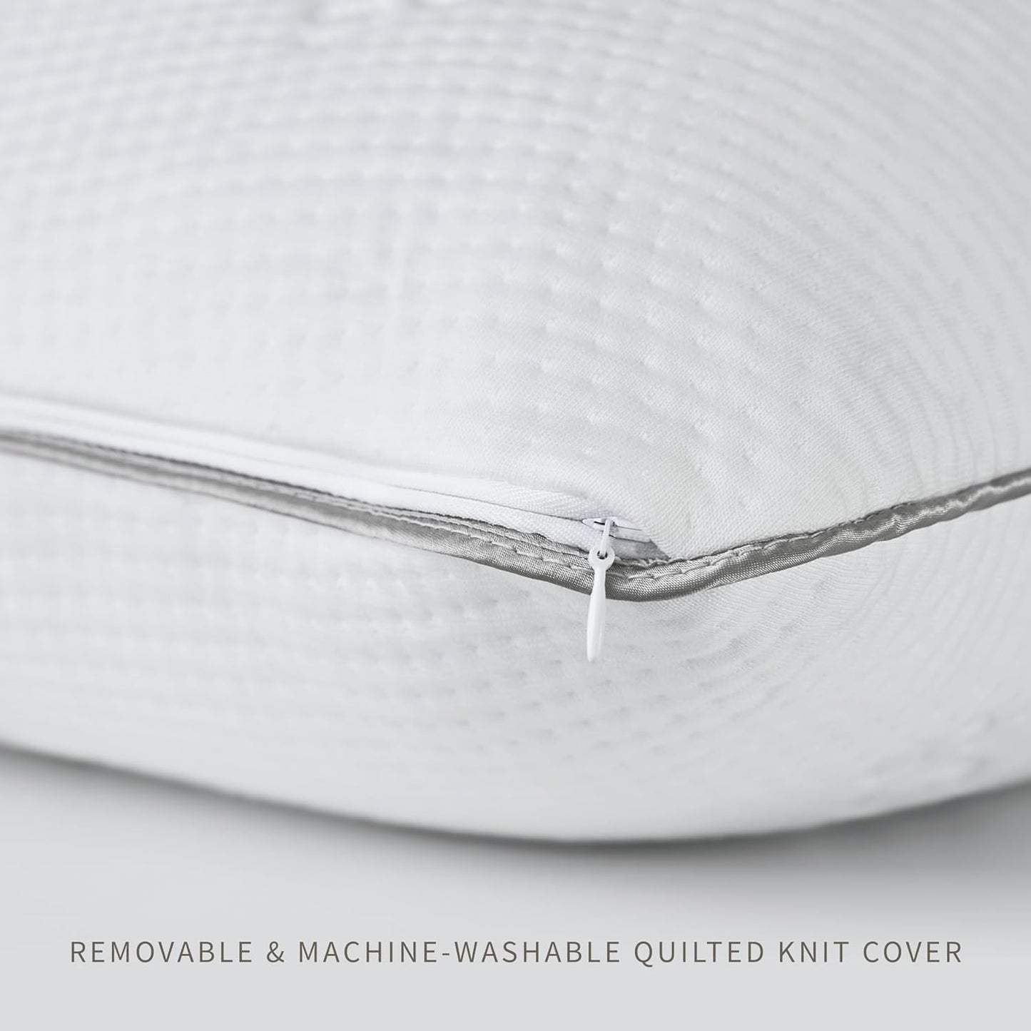 Saatva Cloud Memory Foam Pillow, Gel-Infused Shredded Memory Foam Fill