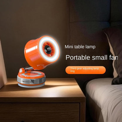 Portable Fan for Travel 199 Wind Speeds 360 Degree Adjustable Suction Cup