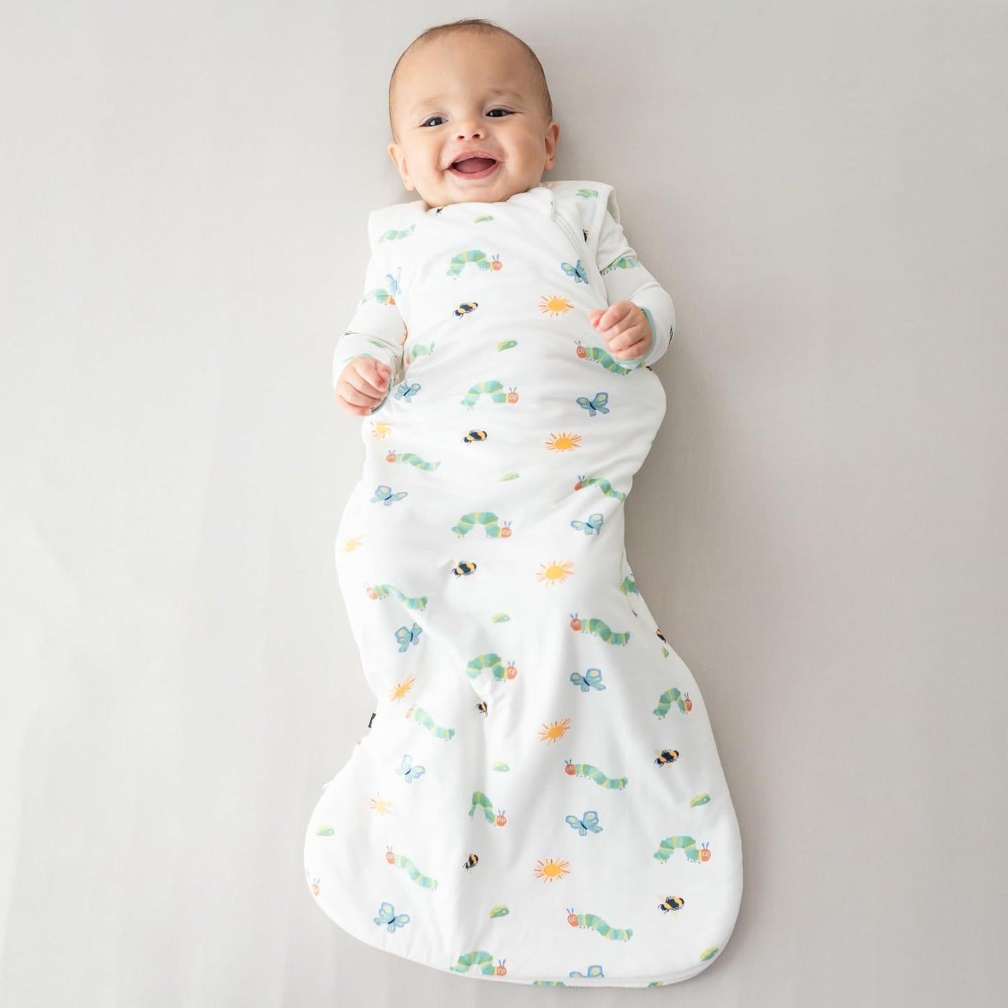 KYTE BABY Sleep Bag 1.0 TOG, Rayon Made From Bamboo Wearable Blanket, Dual Zipper For Infants And Toddlers Nursery Essentials